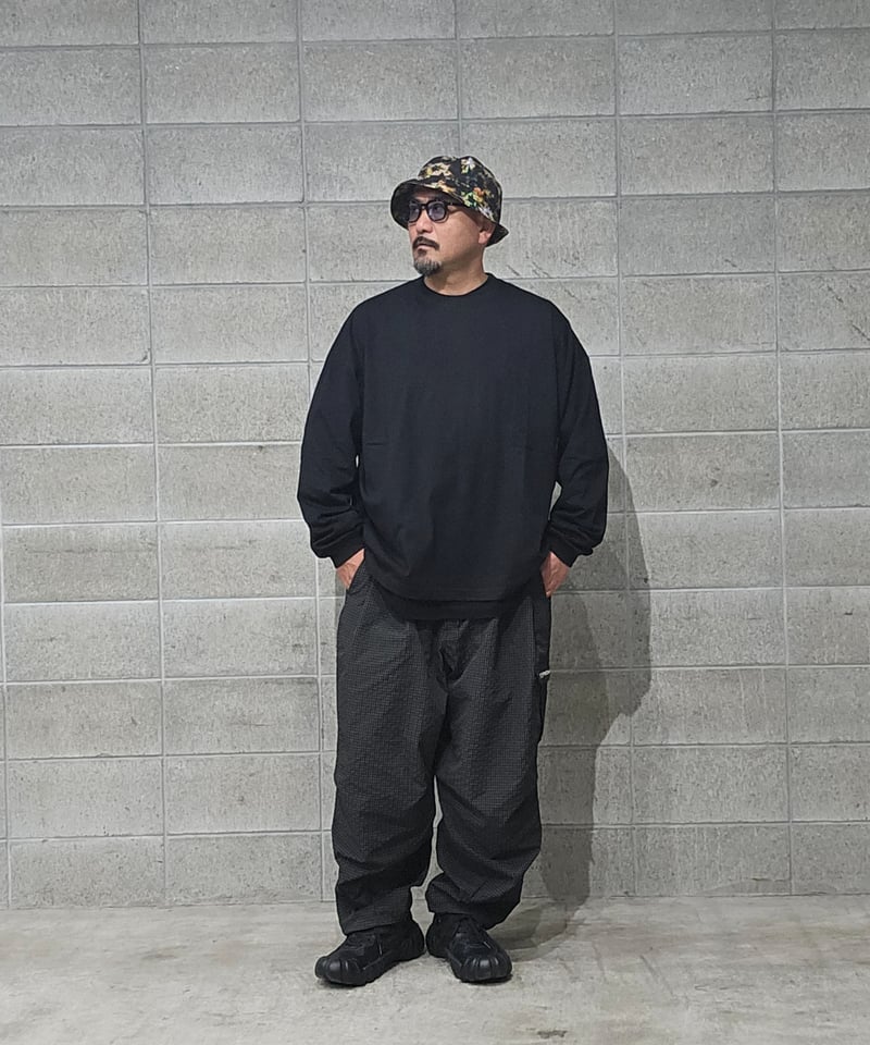 TIGHTBOOTH | TBPR / LABEL LOGO L/S T-SHIRT | Wh