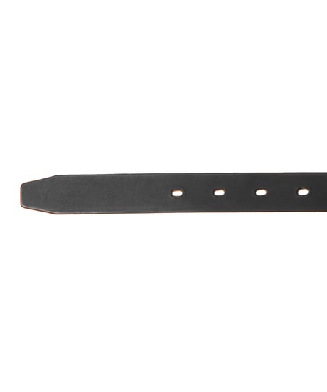 𝐂𝐎𝐎𝐓𝐈𝐄 | Tea-Core Leather Narrow Belt | Black