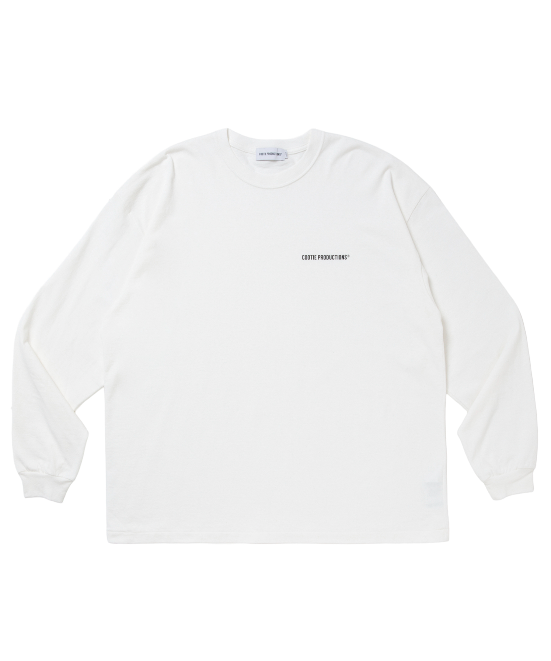 𝐂𝐎𝐎𝐓𝐈𝐄 | Raﬀy Pleated Jersey L/S Tee | Off Whit