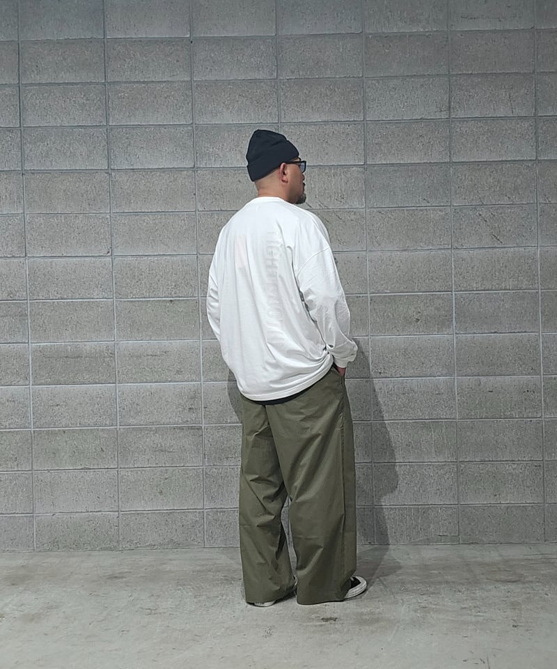 TIGHTBOOTH PANTS /TBPR グレー Lサイズ TIGHTBOOTH | TBPR / LABEL LOGO L/S T-SHIRT | Gr