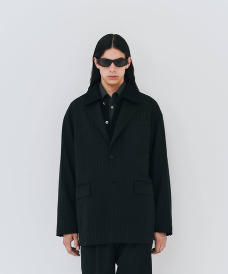 𝐂𝐎𝐎𝐓𝐈𝐄 | W/N Boucle Polo Cardigan | Black
