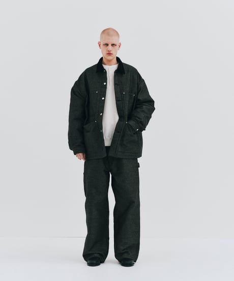 𝐂𝐎𝐎𝐓𝐈𝐄 | Bedford Cloth Quilting Coverall | Black