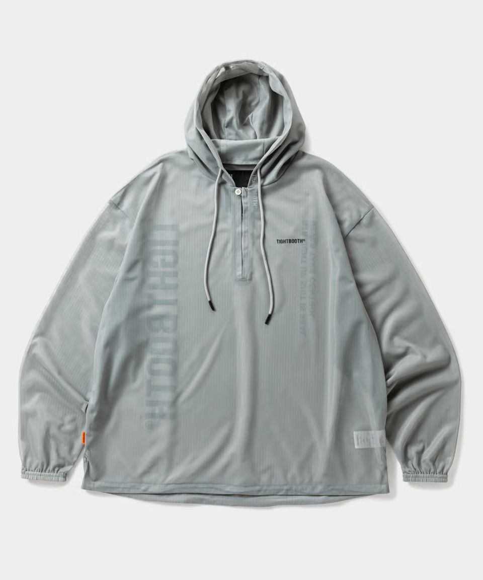 TIGHTBOOTH | TBPR / LABEL LOGO SHEER PARKA | Gr
