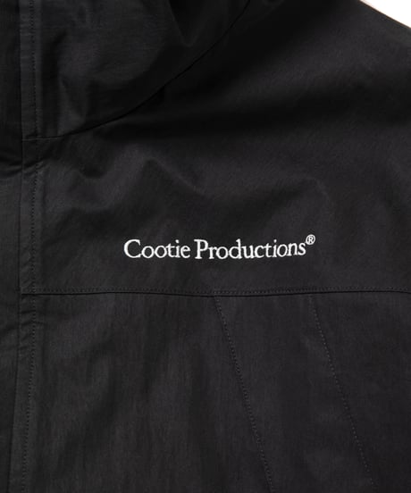 𝐂𝐎𝐎𝐓𝐈𝐄 | 2 Layer N/C Twill Hooded Jacket | Black