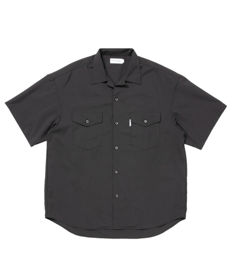 COOTIE | T/W S/S Scout Shirt | Black