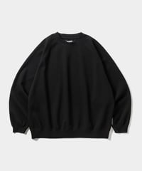 TIGHTBOOTH | TBPR / WAFFLE CREW KNIT | Black