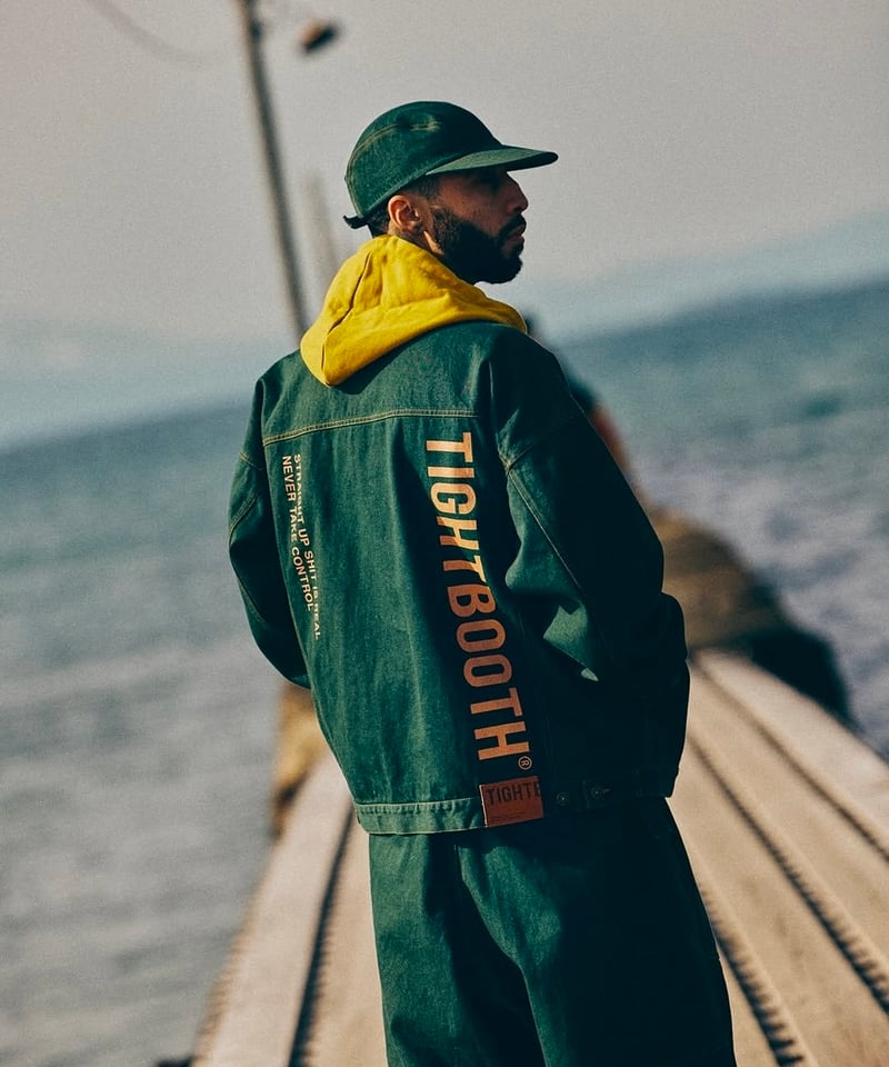 TIGHTBOOTH | TBPR / DENIM JACKET | Dark Green |