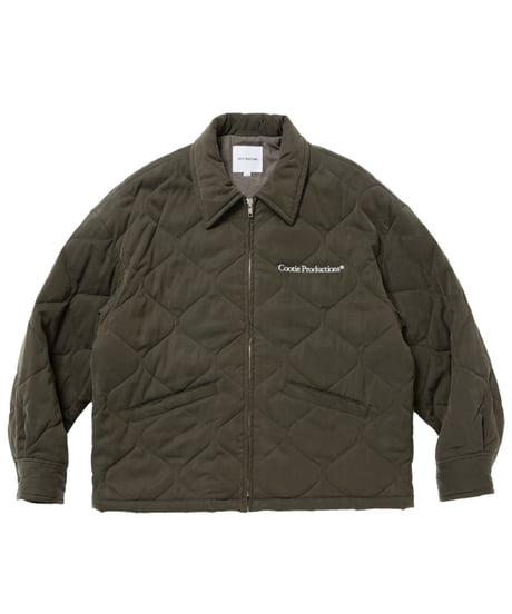 𝐂𝐎𝐎𝐓𝐈𝐄 | Cu/Ny Satin Vietnam Liner Jacket | Olive