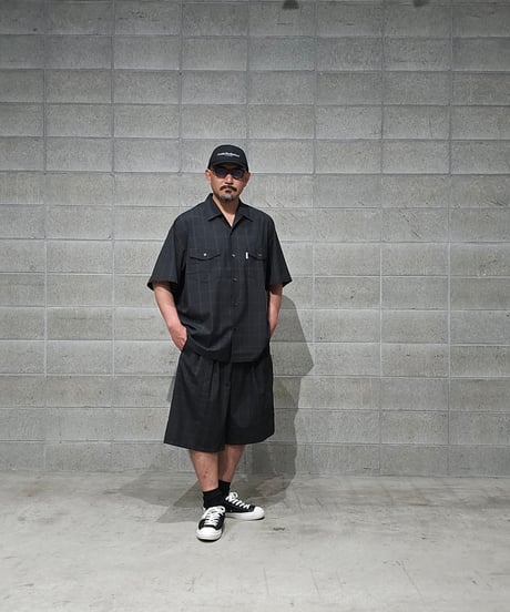COOTIE | T/W S/S Scout Shirt | Black