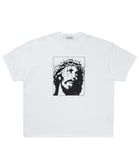 COOTIE | Print S/S Tee - JESUS | White