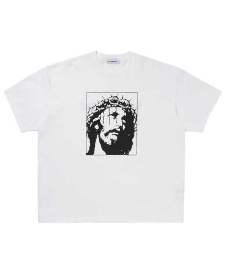 COOTIE | Print S/S Tee - JESUS | White