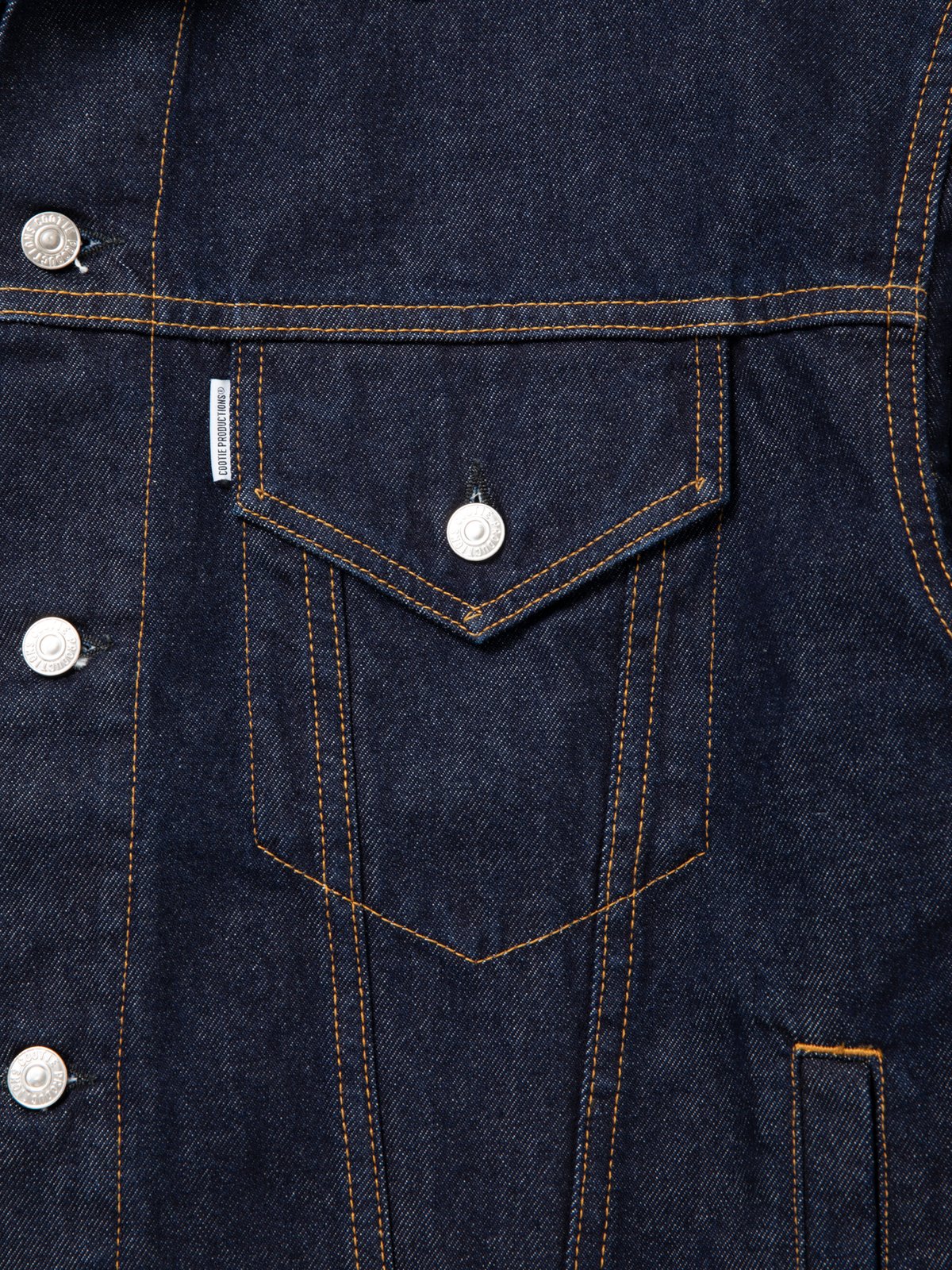 𝐂𝐎𝐎𝐓𝐈𝐄 | 12.5oz Denim Trucker Jacket | Indigo |