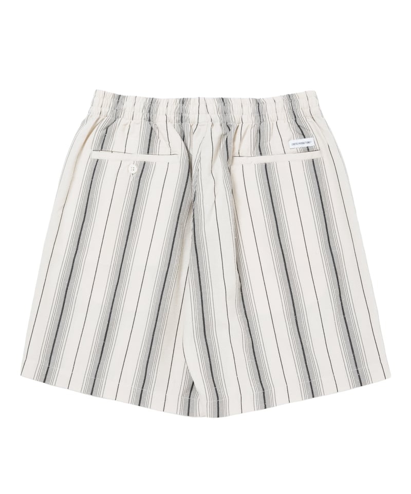COOTIE | Dobby Chain Stripe Easy Shorts | Ivory