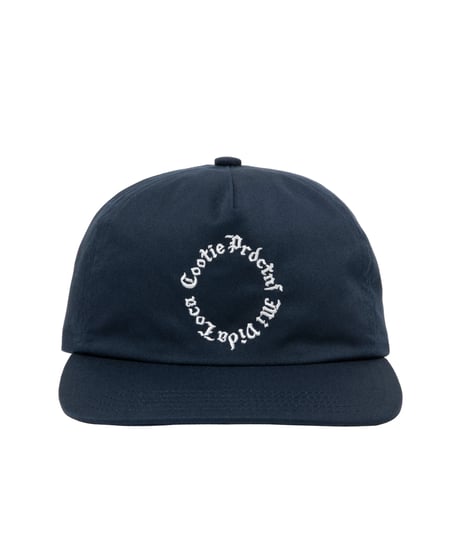 COOTIE | T/C Twill 5 Panel Cap | Navy