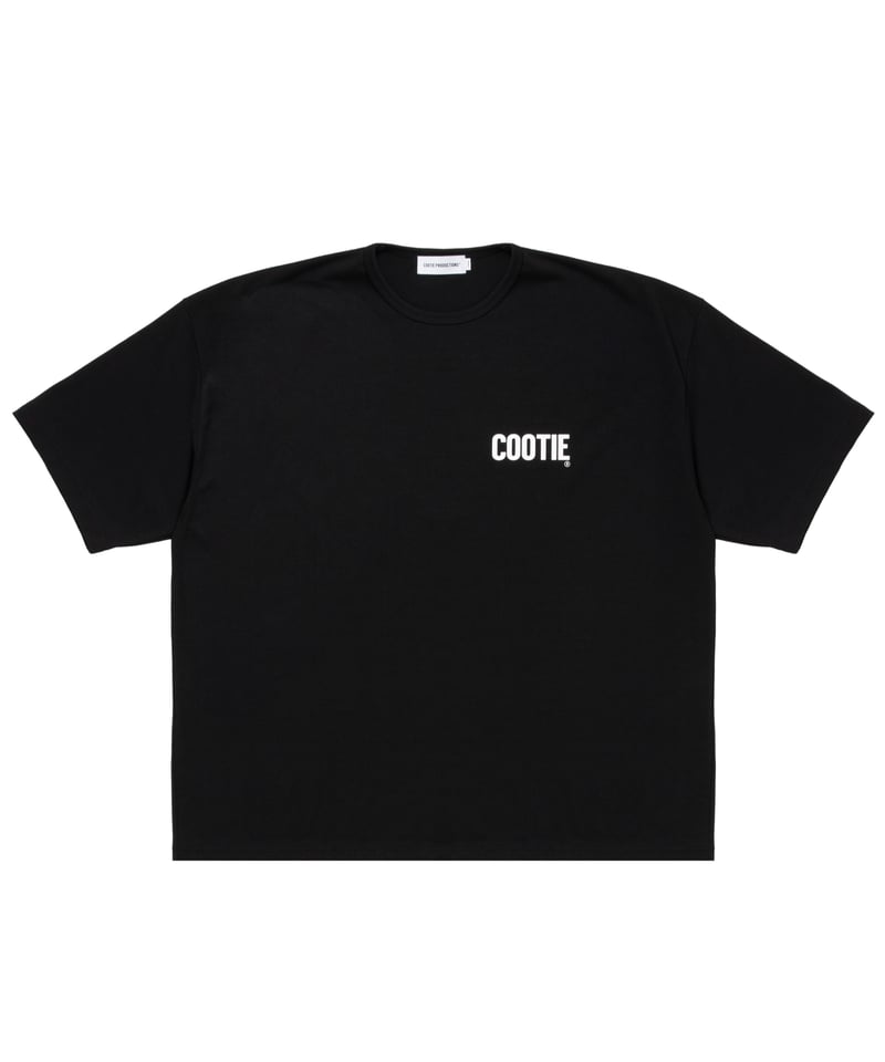COOTIE | Dry Tech Jersey Oversized S/S Tee | Bl