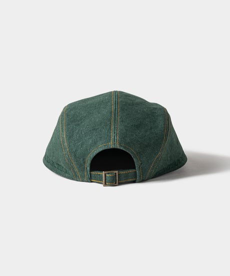 TIGHTBOOTH | TBPR / SIDE LOGO DENIM CAMP CAP | Dark Green