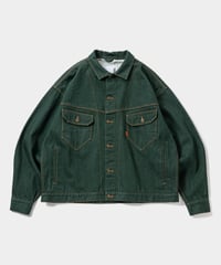 TIGHTBOOTH | TBPR / DENIM JACKET | Dark Green