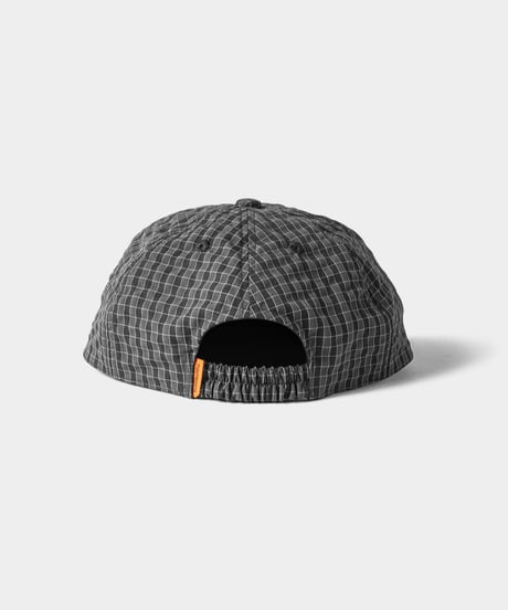 TIGHTBOOTH | TBPR / RIPPLE PLAID 6 PANEL | Black