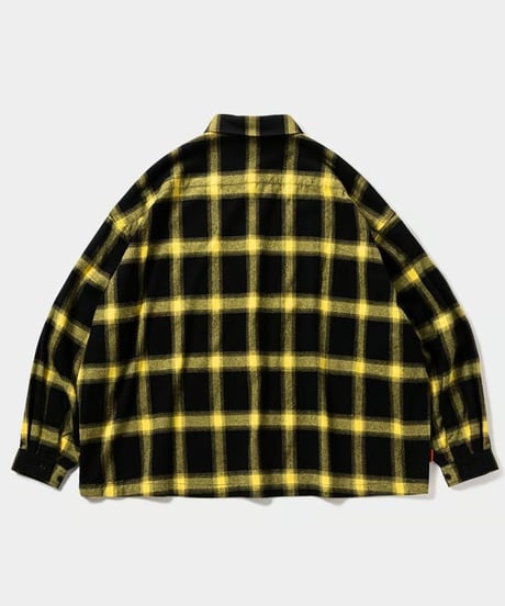 TIGHTBOOTH | PLAID LS SHIRT | YELLOW