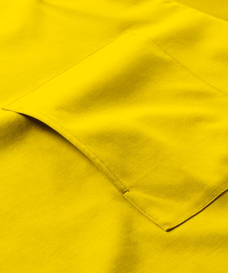 TIGHTBOOTH | TBPR / PONTE POCKET S/S T-SHIRT | Mustard