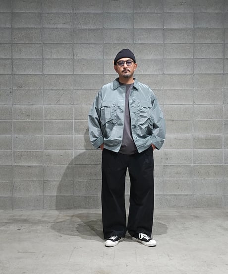 TIGHTBOOTH | TBPR / METALLIC BDU SHIRT | Sax