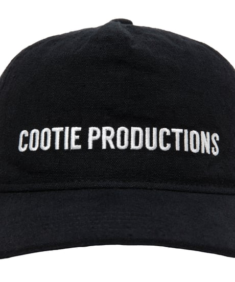 COOTIE | C/Li Canvas 5 Panel Cap | Black