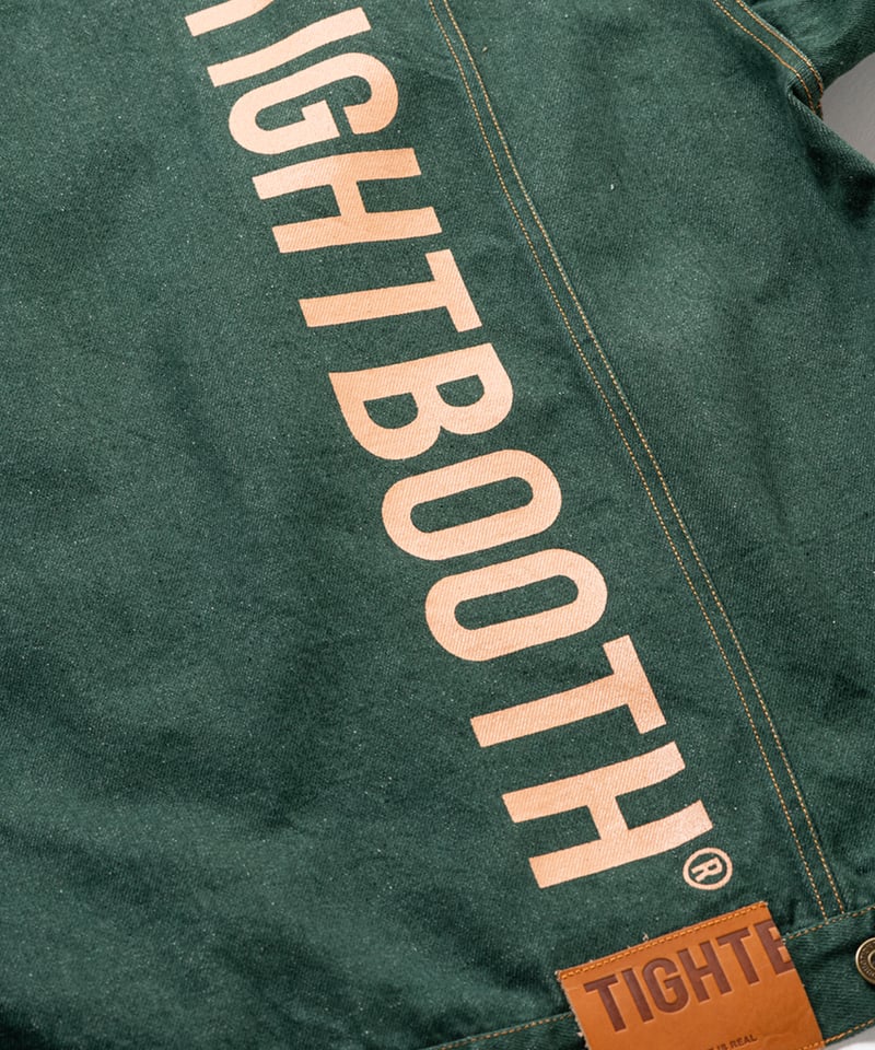 TIGHTBOOTH | TBPR / DENIM JACKET | Dark Green |