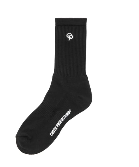 COOTIE | N/C Middle Socks | Black