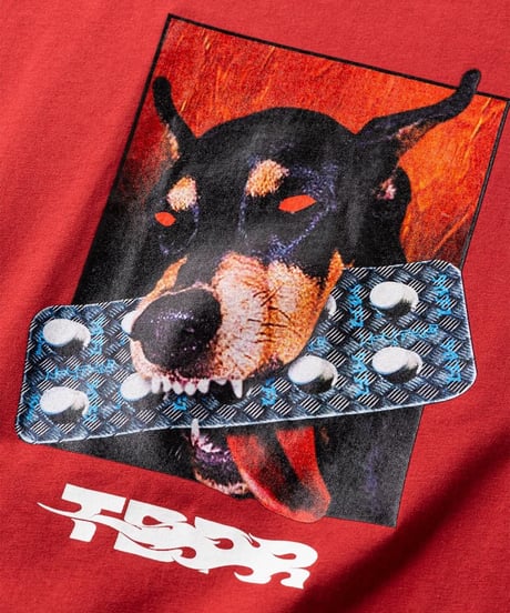 TIGHTBOOTH | PILLS S/S T-SHIRT | TERRACOTTA