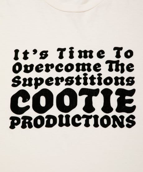 COOTIE | Gas Boil Zimbabwe Jersey S/S Tee - 1 | Off Ivory