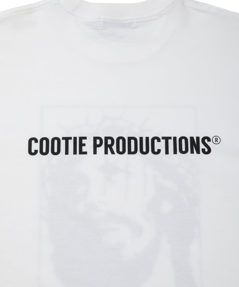 𝐂𝐎𝐎𝐓𝐈𝐄 | Print S/S Tee - JESUS | White | Work I