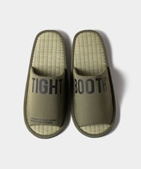 TIGHTBOOTH | BIG LABEL ROOM SANDAL | Olive