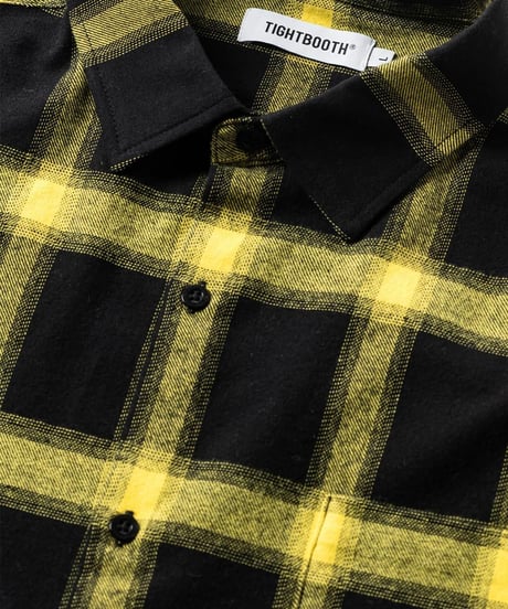 TIGHTBOOTH | PLAID LS SHIRT | YELLOW