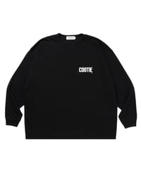 𝐂𝐎𝐎𝐓𝐈𝐄 | Dry Tech Jersey Oversized L/S Tee | Black