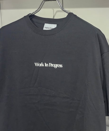 Work In Progress | S/S Logo TEE | Black
