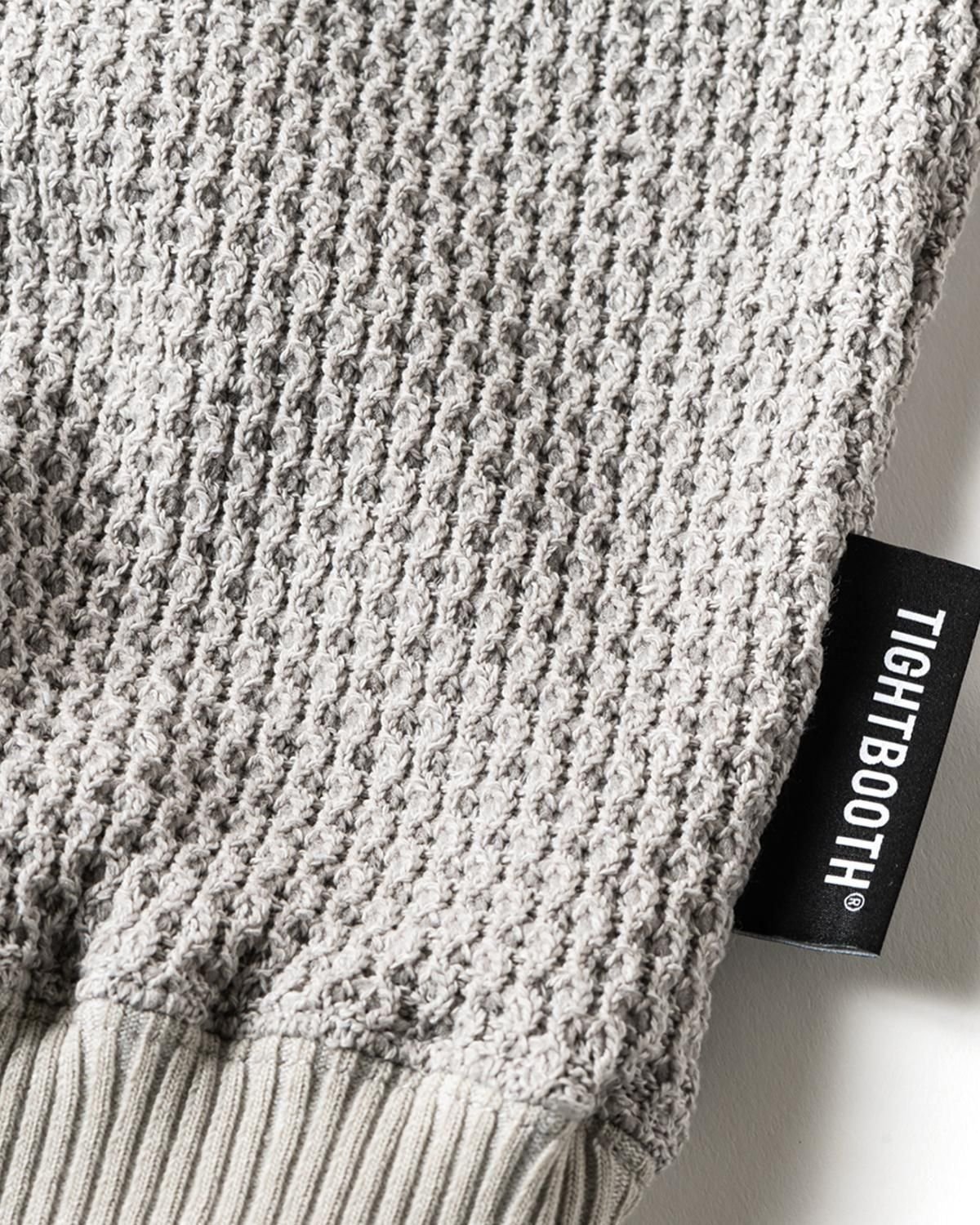 TIGHTBOOTH | CHAIN CREW KNIT | IVORY | Work In