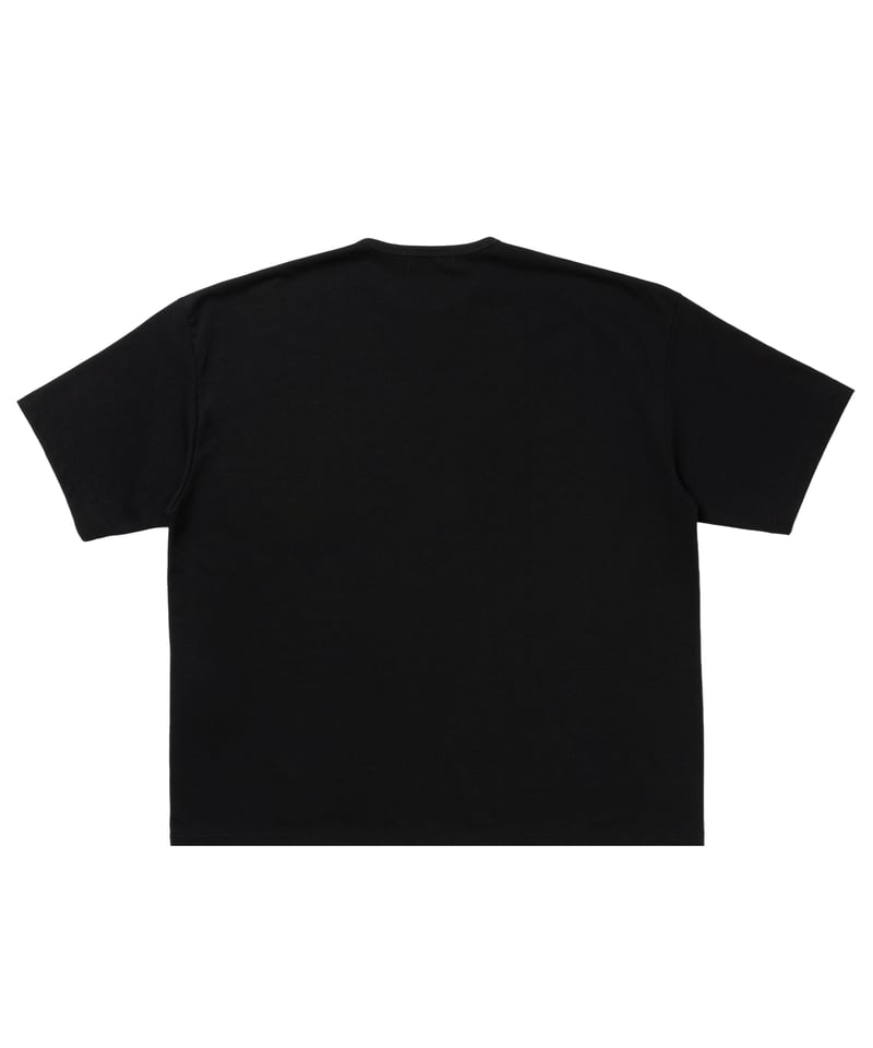 COOTIE | Dry Tech Jersey Oversized S/S Tee | Bl