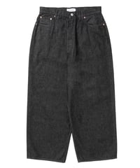 𝐂𝐎𝐎𝐓𝐈𝐄 | 12.5oz Denim 5 Pocket Extra Baggy Pants | Black