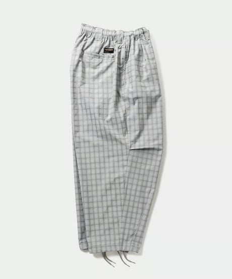 TIGHTBOOTH | PLAID LIGHT BALLOON PANTS | GREY