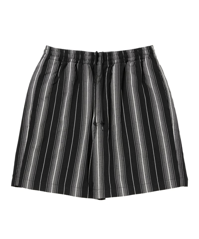 COOTIE | Dobby Chain Stripe Easy Shorts | Black