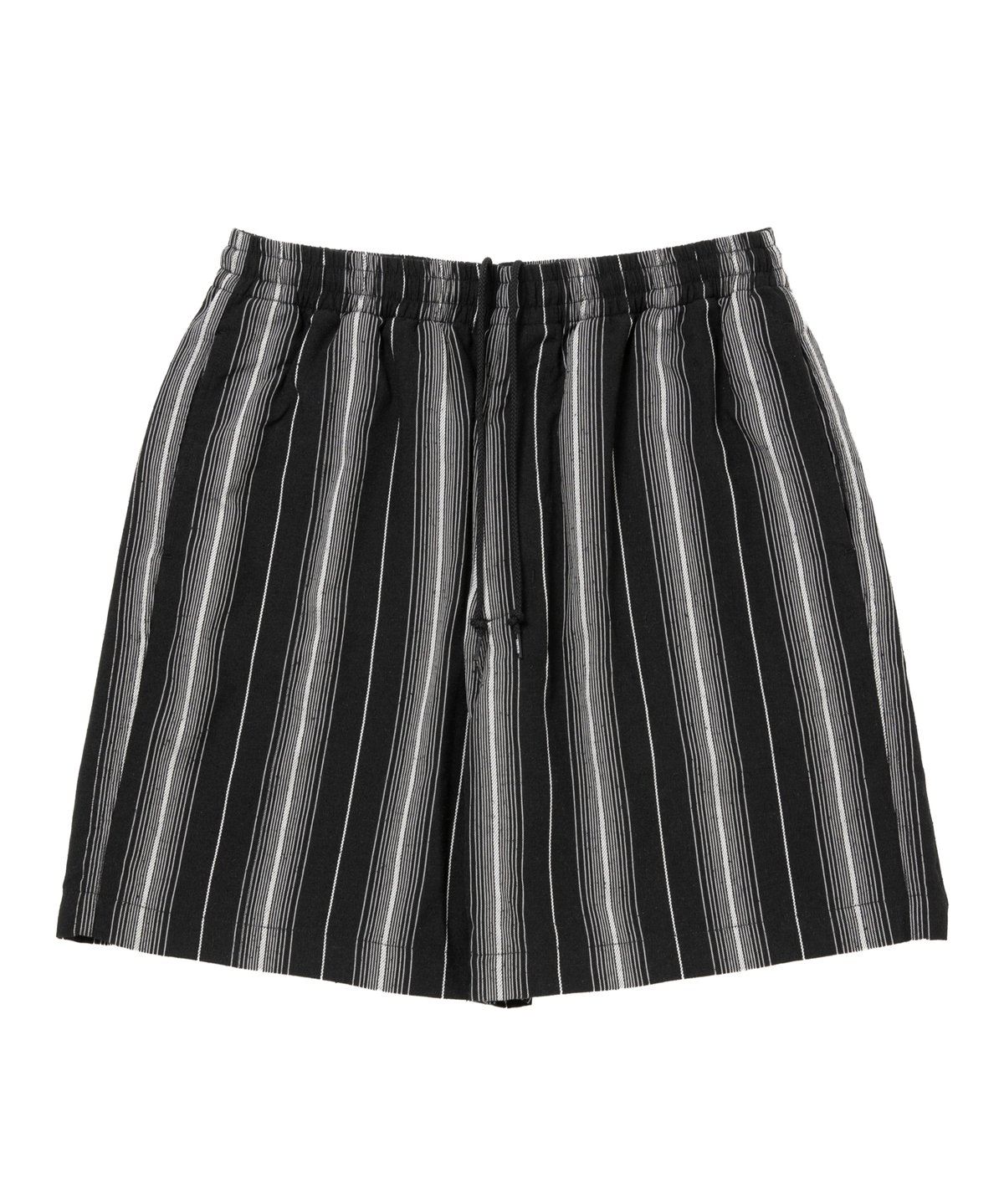 COOTIE | Dobby Chain Stripe Easy Shorts | Black