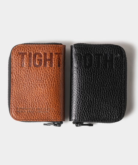 TIGHTBOOTH | TBPR / LEATHER ZIP WALLET | Brown