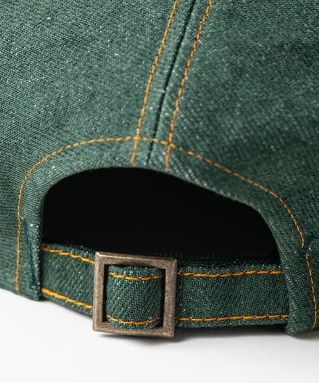 TIGHTBOOTH | TBPR / SIDE LOGO DENIM CAMP CAP | Dark Green