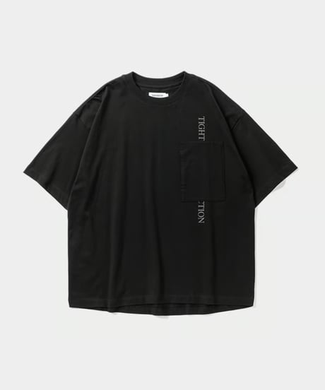 TIGHTBOOTH | STRAIGHT UP S/S T-SHIRT | Black