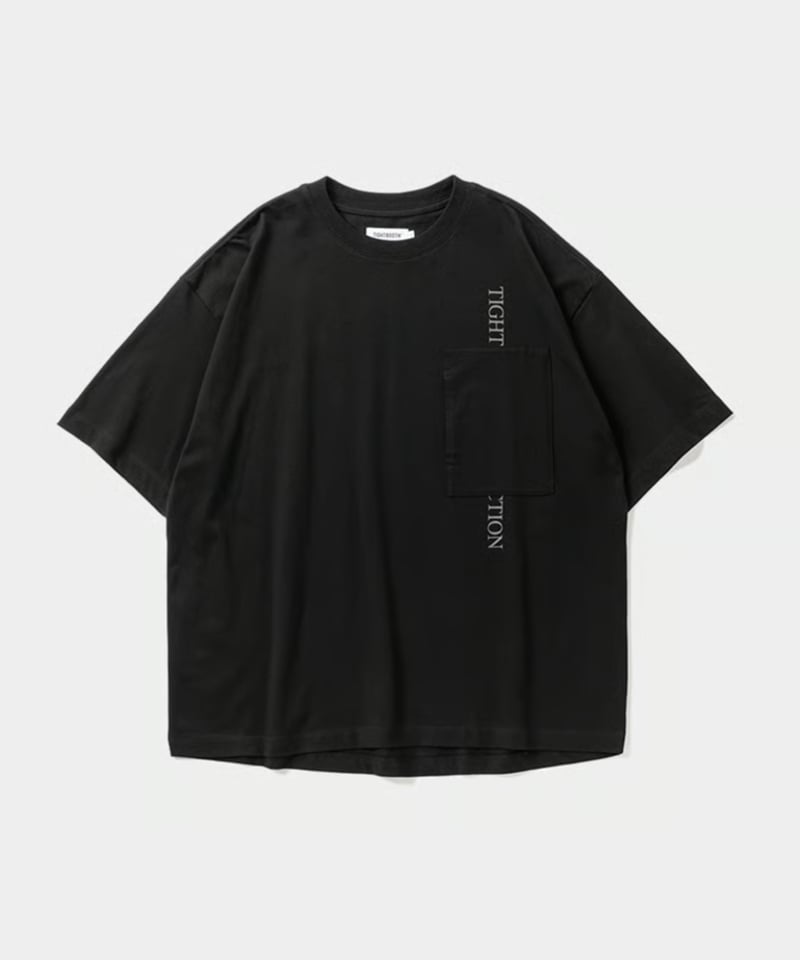 TIGHTBOOTH | STRAIGHT UP S/S T-SHIRT | Black |