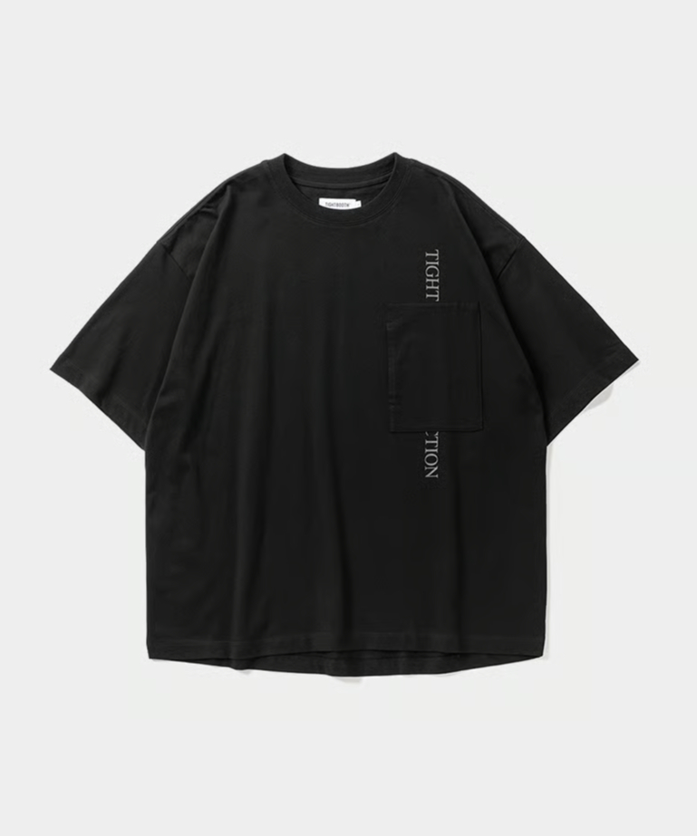 TIGHTBOOTH | STRAIGHT UP S/S T-SHIRT | Black |