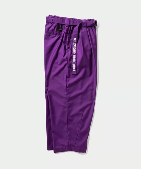 TIGHTBOOTH | BAGGY SLACKS | PURPLE