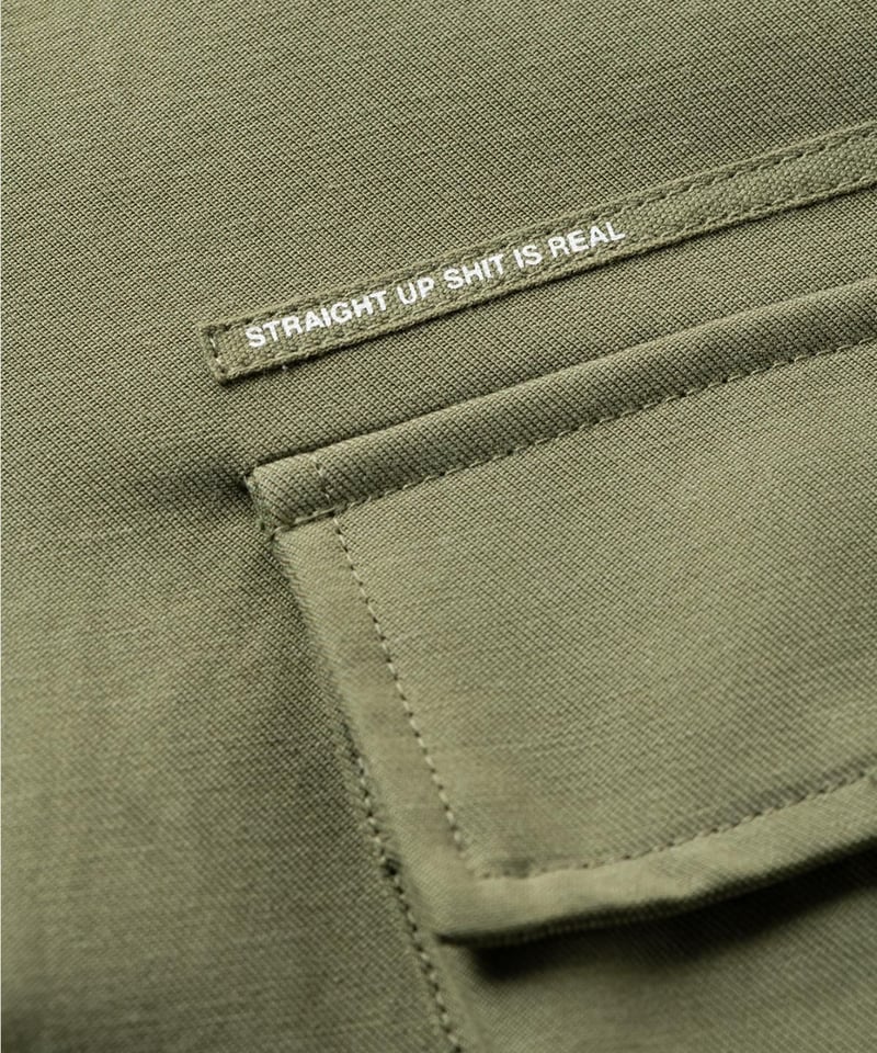 TIGHTBOOTH | LABEL LOGO BDU SHIRT | IVORY | Wor