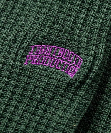 TIGHTBOOTH | WAFFLE SOCKS | DARK GREEN