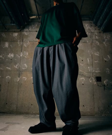 TIGHTBOOTH | TBPR / SEERSUCKER BALLOON PANTS | Gray
